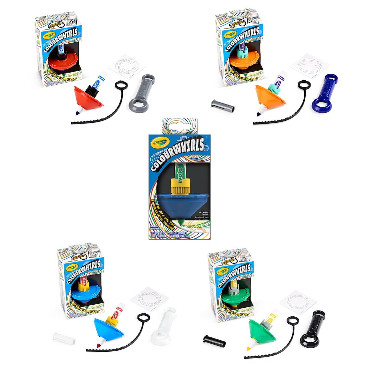 Assorted Crayola® Colourwhirls™ Kit, 1pc.